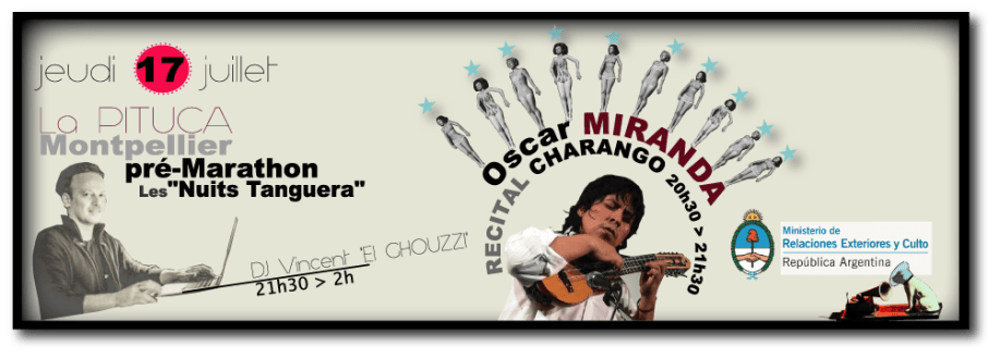 JEUDI 17 JUILLET LA PITUCA PRÉ-MARATHON