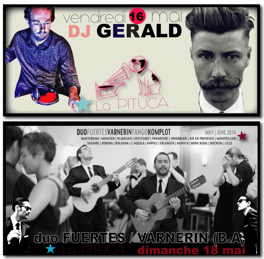 DJ GÉRALD 16 DUO FUERTES VARNERIN 18 MAI LA PITUCA